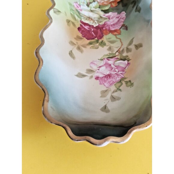 Antique M&Z Austria Vegetable Serving Dish 11 3/4" x 5" 1920's - Picture 11 of 13